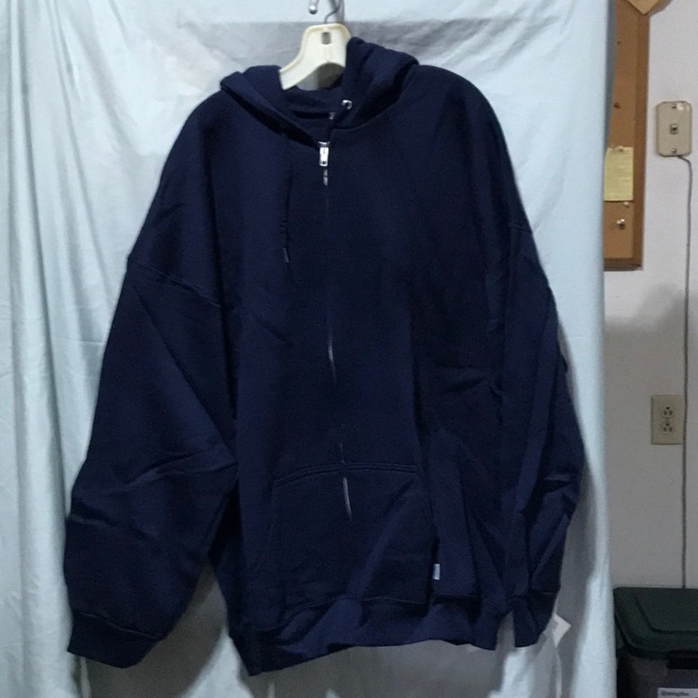 Vintage Discus Athletic heavy zip up sweat shirt.